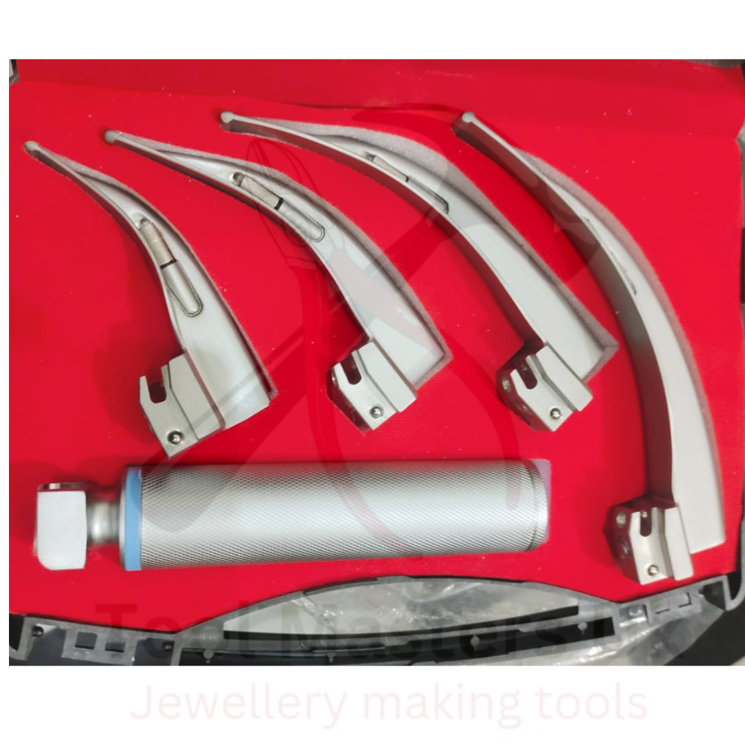 Macintosh Fiber Optic Laryngoscope Set