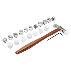 Precision Hammer Set Jewelry Forming Nylon & Metal 