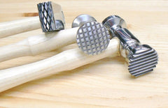 Texturing Hammers Texture Hammer Finish on Metal 3 pcs Jewelry Design 6 Patterns