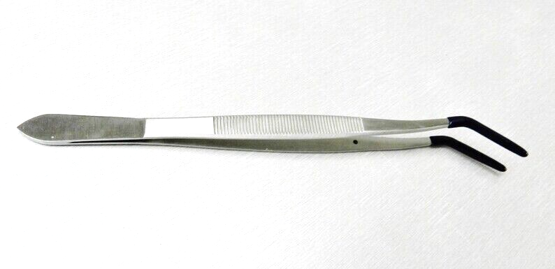 6" Bent Tweezers