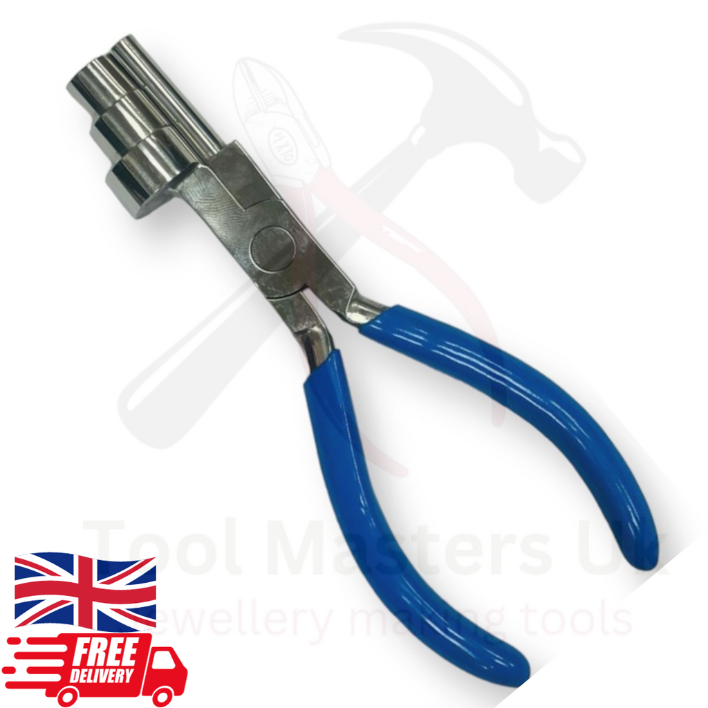 Jewelry Bail Making 3-Step Wrap N Tap Pliers Craft Wires in 6 Differen