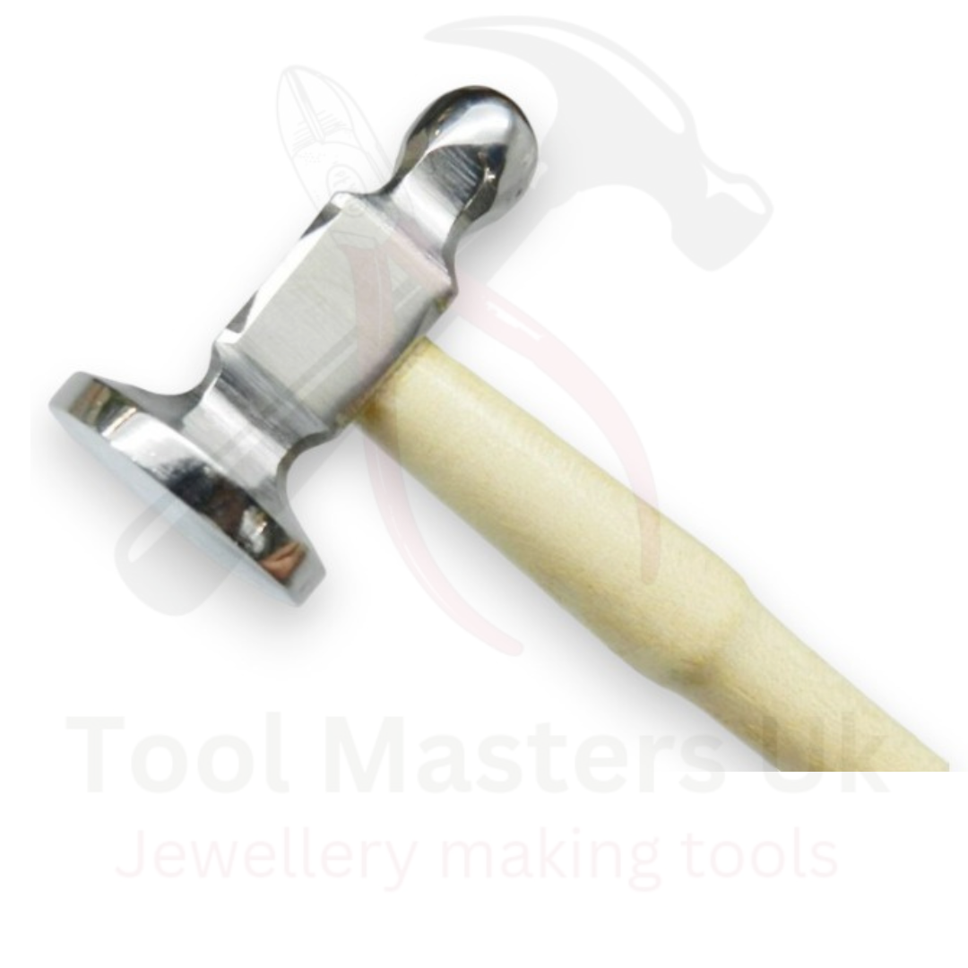 32mm Domed Chasing Hammer - Ideal for Jewellery Crafting and Metalworking – view 5