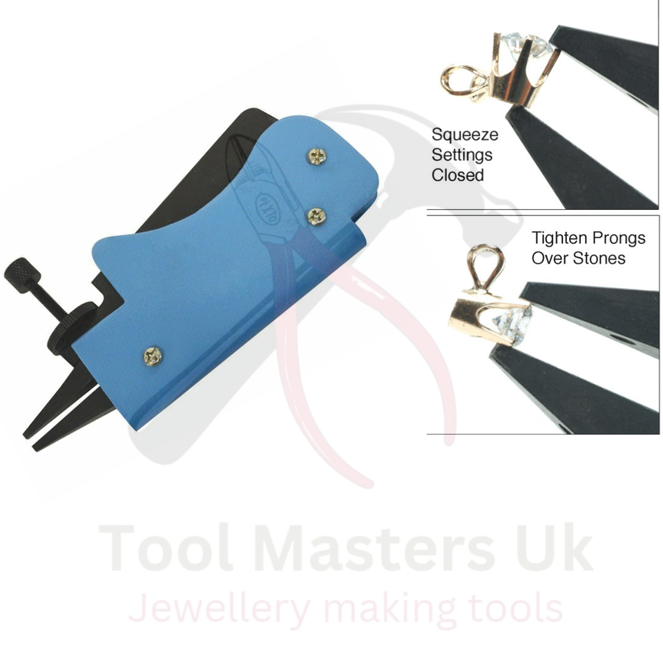 Heavy-Duty Gem & Stone Setting Jewelry Making Repair Prong Pliers ...