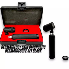 Professional Dermatoscope Set for Dermatology Skin Diagnostic Instruments-Black