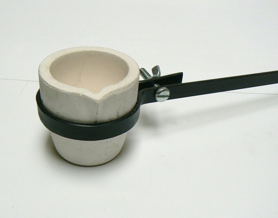 CRUCIBLE HANDLE ROUND CUP