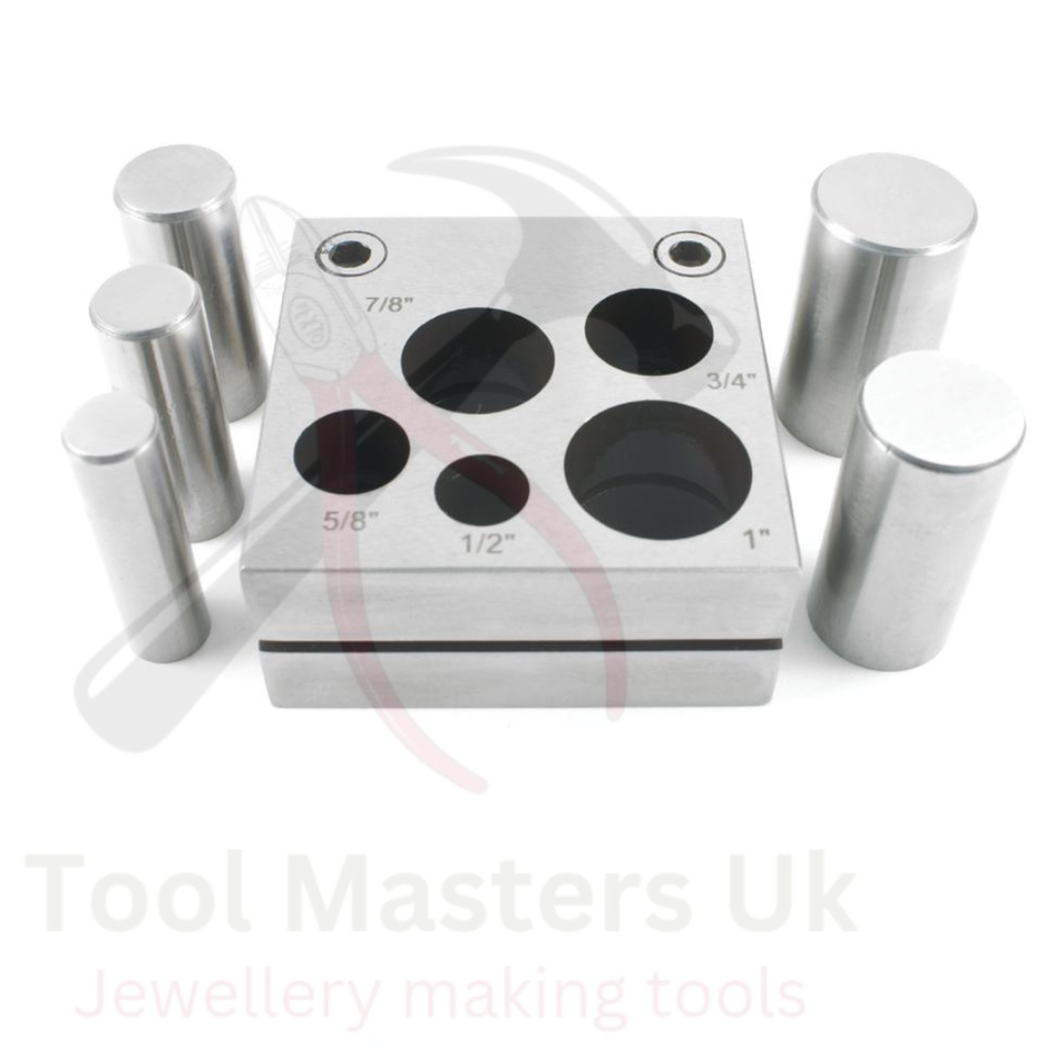 5/7 Holes Moulds Small Economy Jewelers Disc Cutter