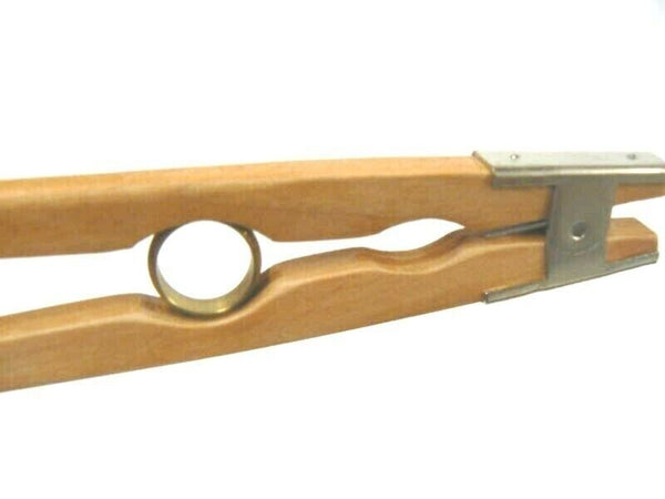 PMC Supplies Wooden Outside Grooved Ring Clamp – Jewelry Making Tool Vise
