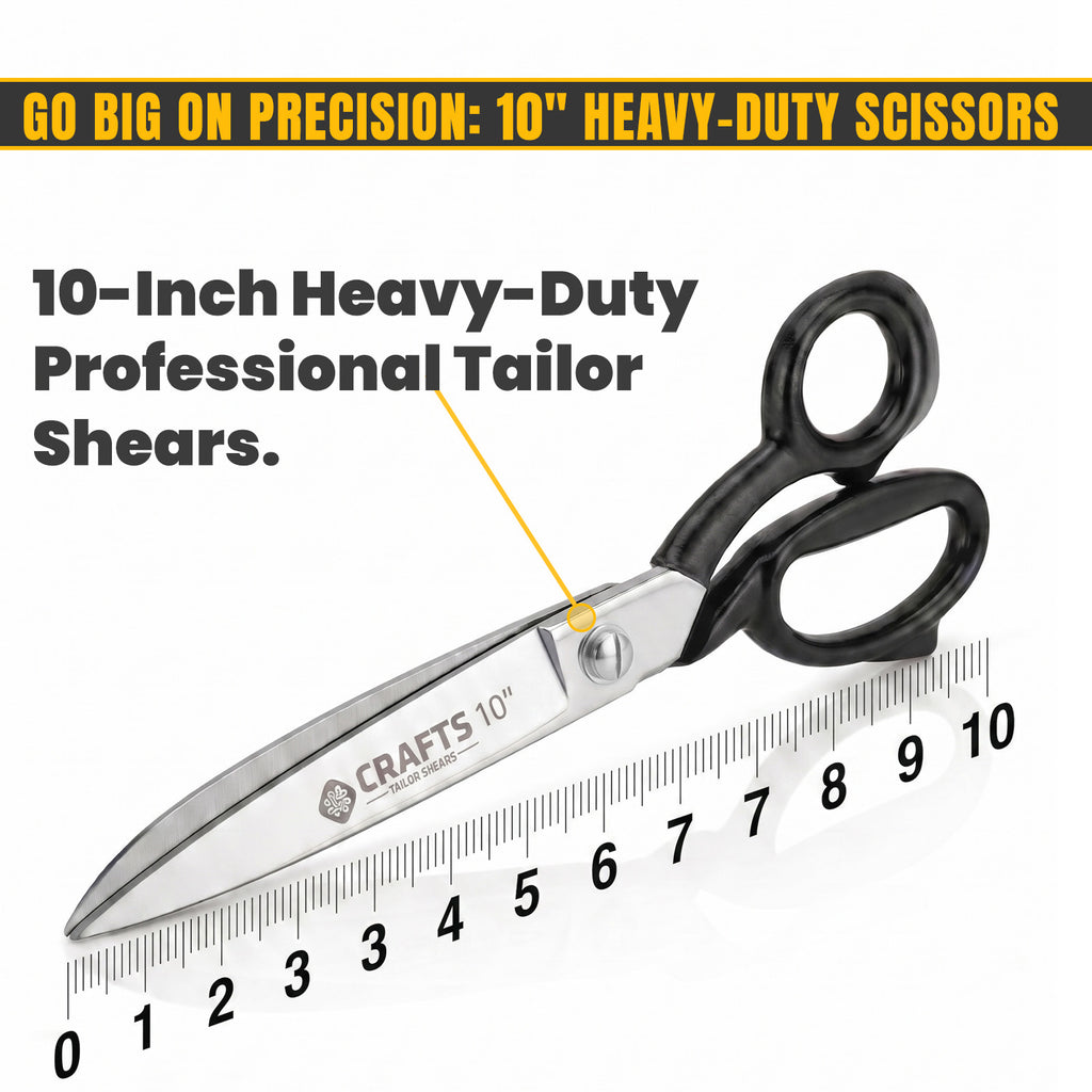 Grip handle sewing scissors cutting fabric