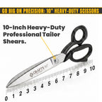 Grip handle sewing scissors cutting fabric