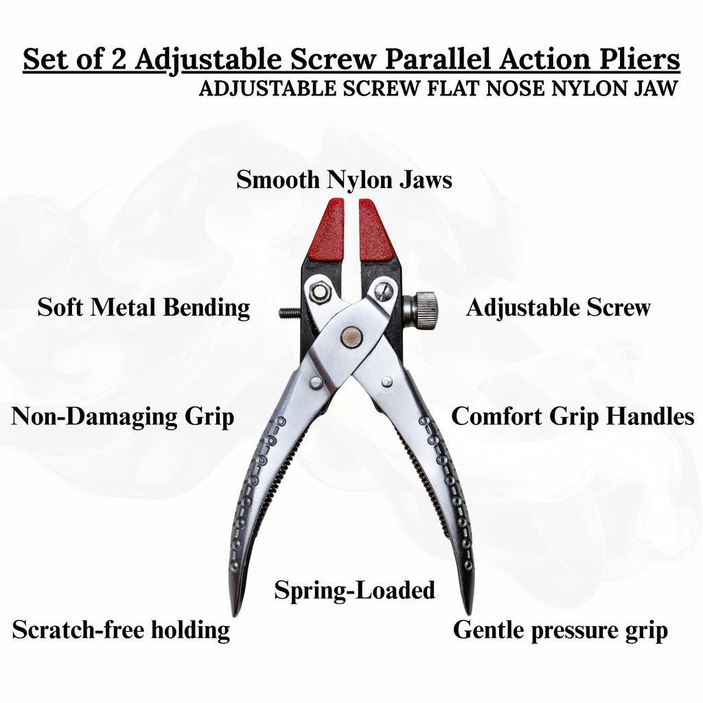 Ergonomic, anti-slip handles for long crafting sessions

