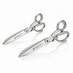 NS Crafts 10 inch and 12 inch heavy duty tailor scissors set