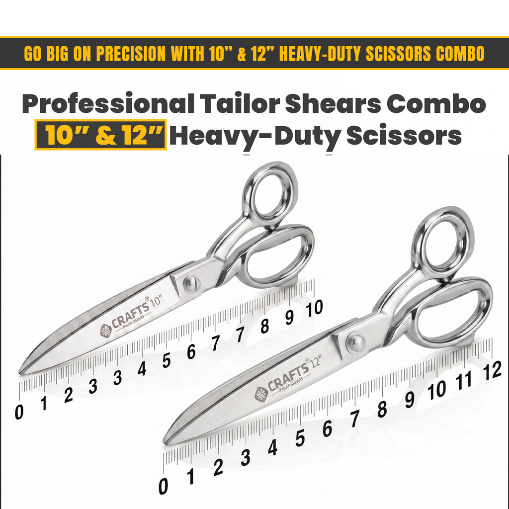 Heavy duty tailor scissors cutting fabric