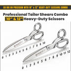 Heavy duty tailor scissors cutting fabric
