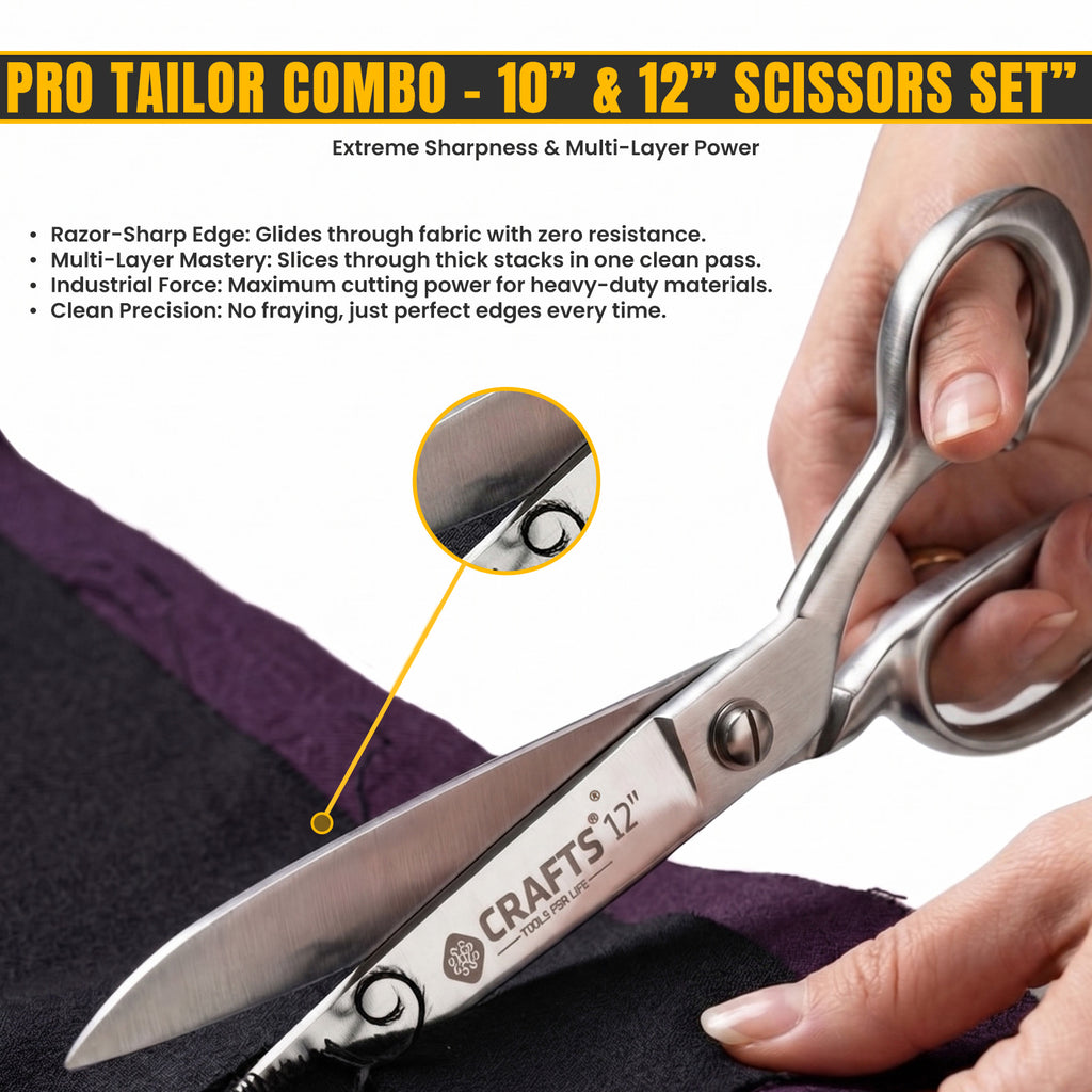 10 inch heavy duty sewing scissors