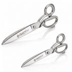 NS Crafts 8 inch and 10 inch heavy duty tailor scissors set