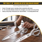 NS Crafts dressmaking scissors 8 and 10 inch